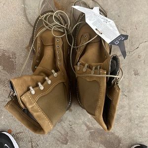 Marine corps boots.